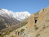 04 The Trail To Khangsar With La Grande Barrier Ahead On Trek To Tilicho Tal Lake